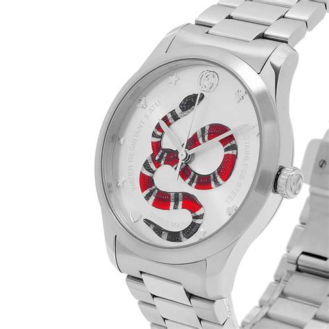 Gucci watch snake face